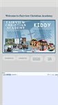 Mobile Screenshot of fairviewchristianacademy.org
